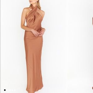 Show Me Your Mumu Jasmine Halter Maxi Dress